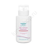 Жидкость для снятия гель-лака (шеллака) с помпой Domix 255 мл GEL VARNISH REMOVER