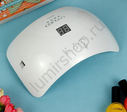 Комбинированная светодиодная UV+LED лампа SUN 8 48 W Smart 2.0 white с дисплеем и сенсором фото 4