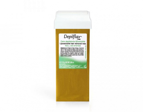 Воск в картридже Depilflax золотой 110 гр.