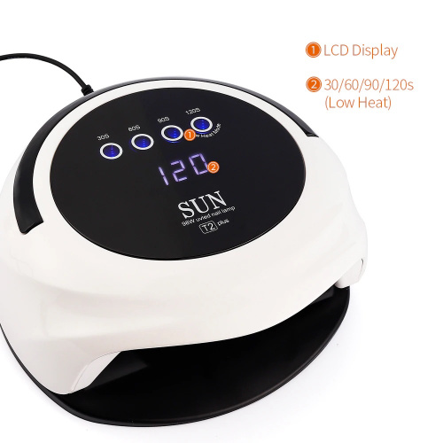 Светодиодная лампа SUN T2 Plus UV+LED 98 Вт (белая) фото 2