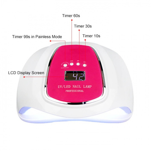 Светодиодная лампа SUN KL Plus UV+LED 72 Вт (белая) фото 5