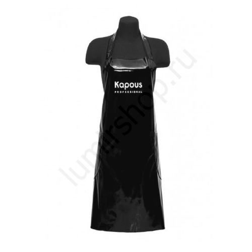 Передник лаковый черный Kapous