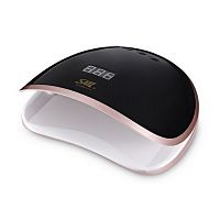 Светодиодная лампа SML S8 UV+LED 48 Вт (черно-розовая)