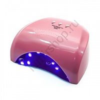 Комбинированная светодиодная UV+LED лампа Powerful 36 W pink с сенсором