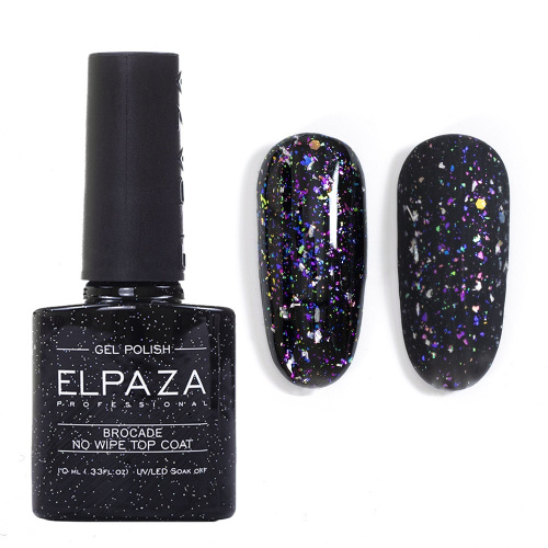 Верхнее покрытие Elpaza Top Coat Brocade No Wipe 10 мл.