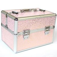 Бьюти кейс Art Beauty pink silver