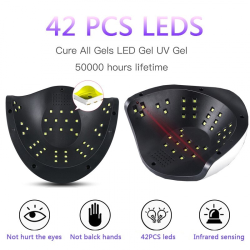 Светодиодная лампа SUN S9 UV+LED 120 Вт (белая) фото 7