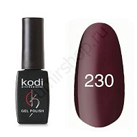 Гель-лак Kodi Professional Gel Polish № 230 (виноградно-фиолетовый) 8 мл.