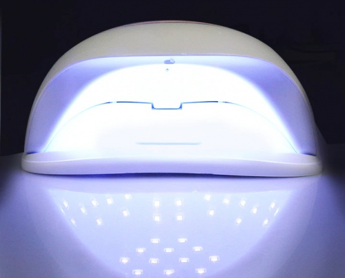 Светодиодная лампа SUN BQ-V5 UV+LED 120 Вт (бело-розовая) фото 5