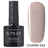 Гель-лак Elpaza 043 Ореховый Пудинг Charm 10 мл