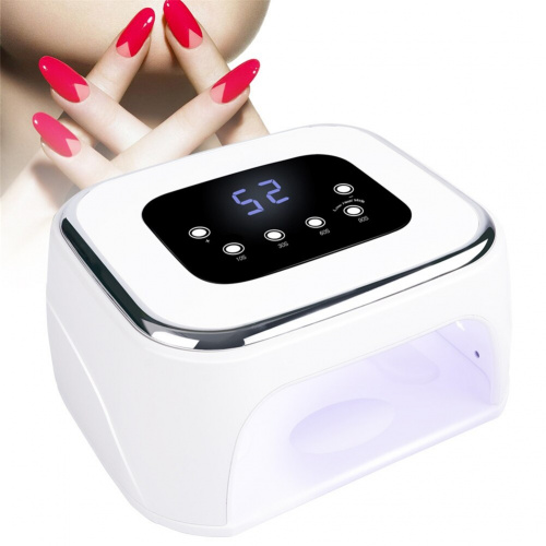 Светодиодная лампа Fashion Nail UV+LED 99 Вт Bluetooth (белая) фото 7