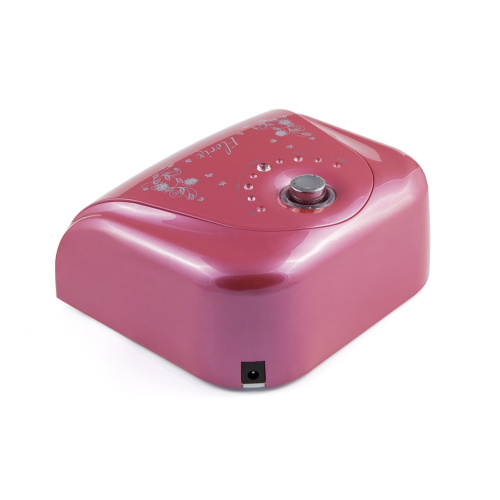 Светодиодная LED лампа Florix K1 36 W raspberry с сенсором для сушки покрытий на ногтях фото 2