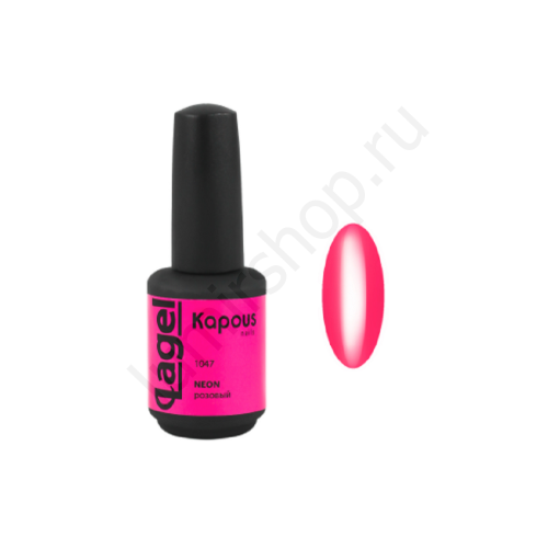 "Neon" Розовый, гель-лак Kapous, 15 мл