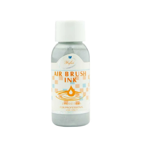 Краска для аэрографа Air Brush Ink (серебристая)