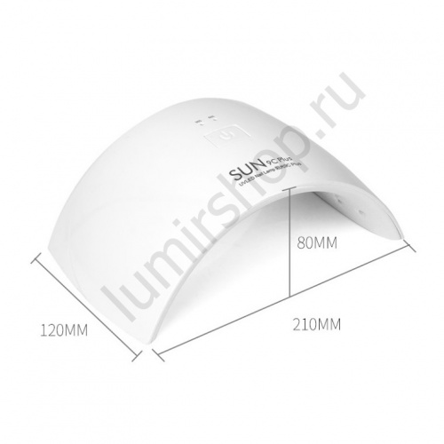 Комбинированная светодиодная UV+LED лампа SUN 9C Plus 36 W white с сенсором фото 6