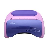 Гибридная лампа Professional Nail 48 W CCFL+LED rose с сенсором