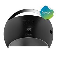 Комбинированная светодиодная UV+LED лампа SUN 6 48 W Smart 2.0 black с дисплеем и сенсором