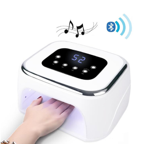 Светодиодная лампа Fashion Nail UV+LED 99 Вт Bluetooth (белая) фото 5