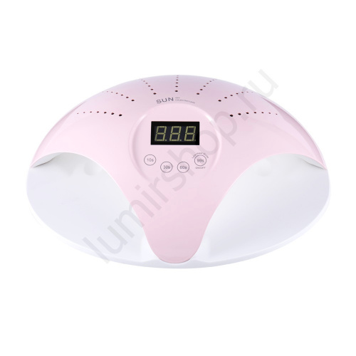 Комбинированная светодиодная UV+LED лампа SUN 669 72 W pink с дисплеем, сенсором и вентилятором фото 3