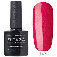 Гель-лак Elpaza 147 Искрящийся Красный Classic Collection 10 мл