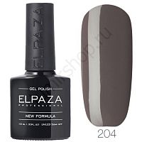 Гель-лак Elpaza 204 Обсидиан Classic Collection 10 мл