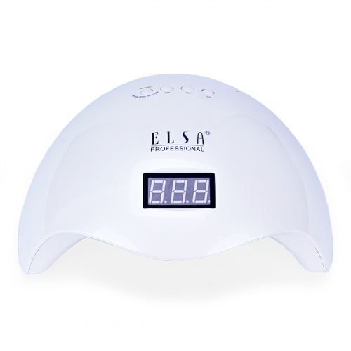 Комбинированная светодиодная UV+LED лампа Elsa 48 W white с дисплеем и сенсором фото 2