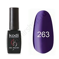 Гель-лак Kodi Professional Gel Polish № 263 (полуночно-синий) 8 мл.